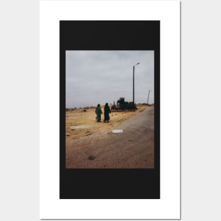 Two Muslim Women Walking in Street Posters and Art